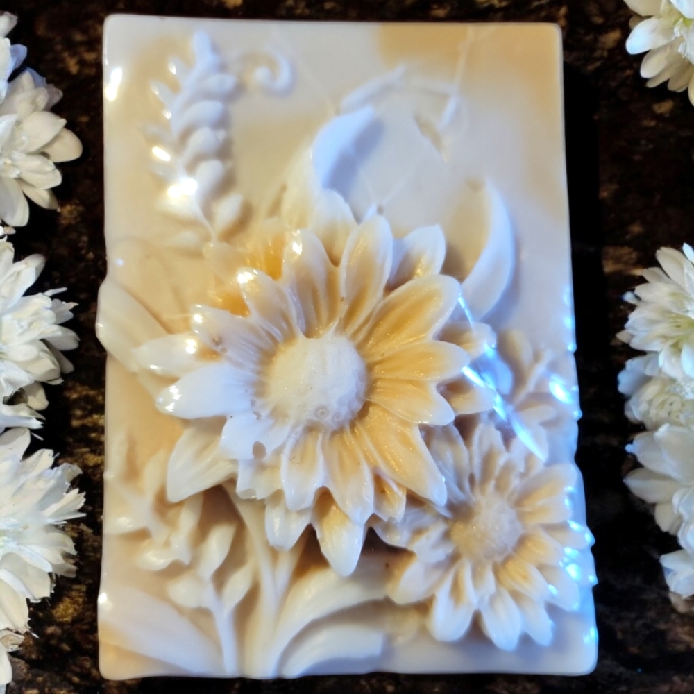 1 Amish Goat's Milk "Agarwood" Homemade Bar Soap by Brush Creek Foods LLC Floral